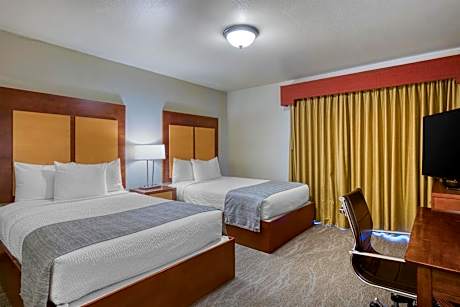 Double Suite with Two Double Beds with Sofa Bed