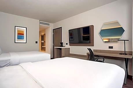 Standard Double Room with Two Double Beds - Disability Access