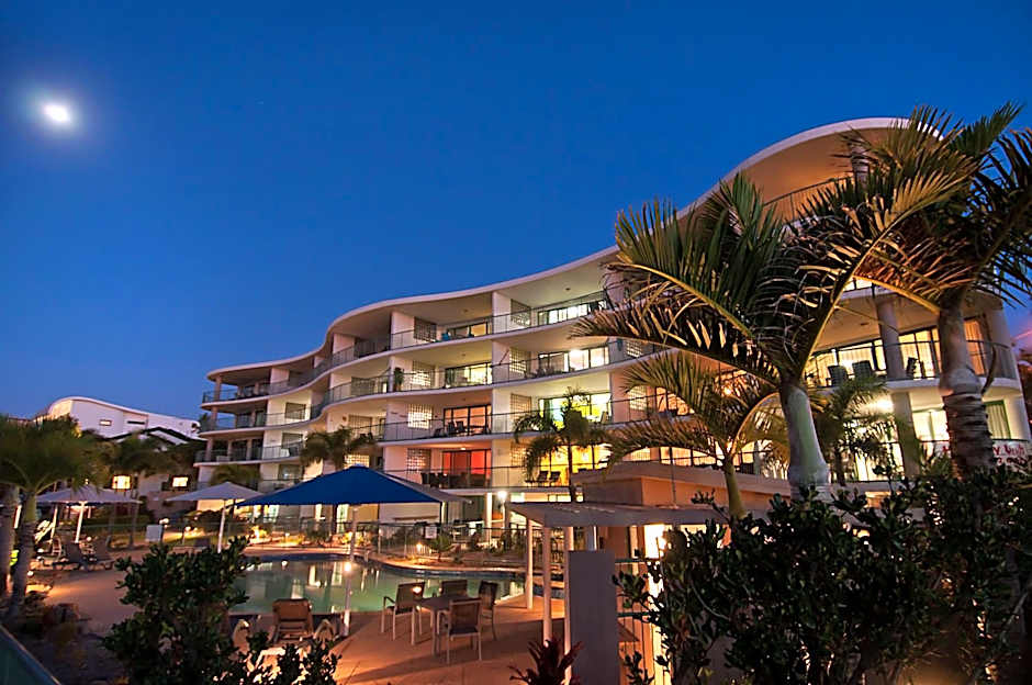 The Norfolks on Moffat Beach