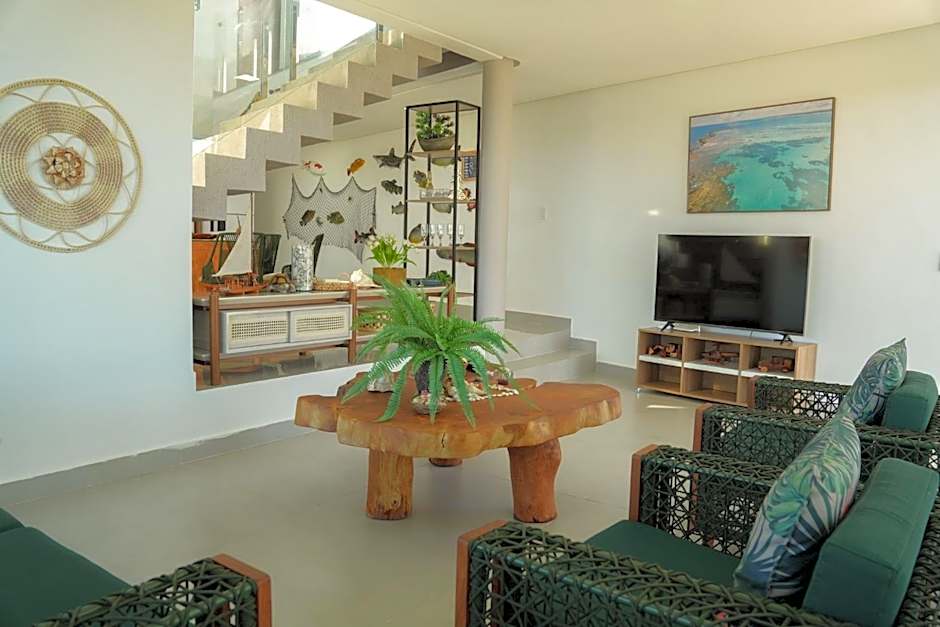 Casa em Milagres/AL | 3 suítes, vista-mar, piscina