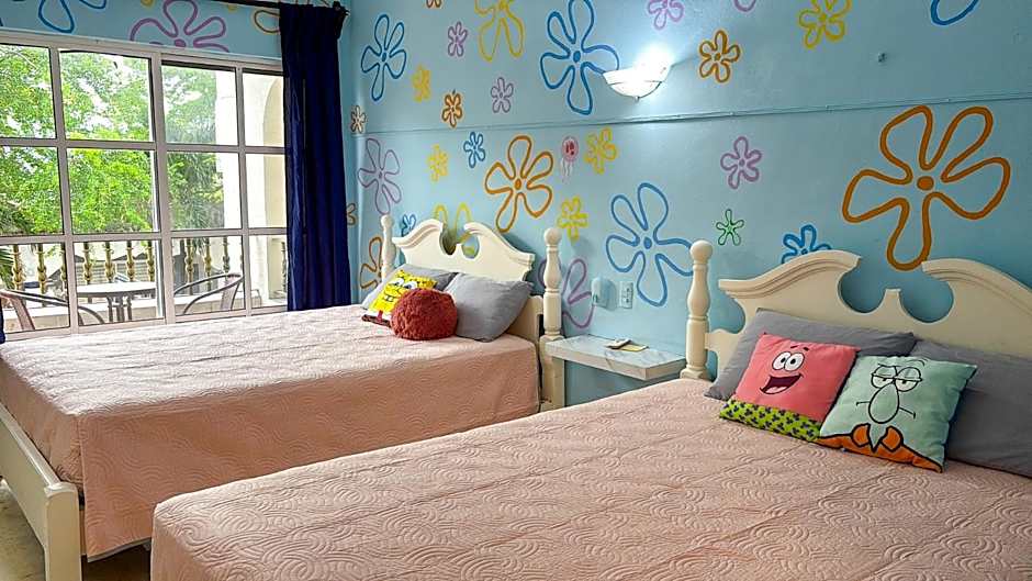 Sleep in a pineapple under the sea