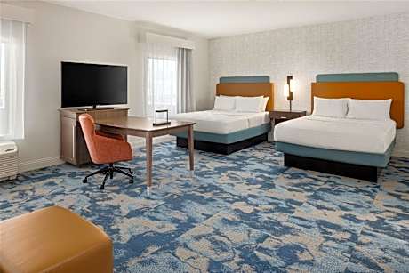 Queen Studio Suite with Two Queen Beds - Non-Smoking