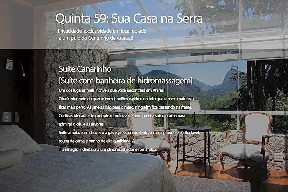 Quinta 59 - Sua Casa na Serra