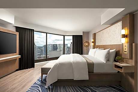 Junior Suite, 1 King, Sofa bed,  City View