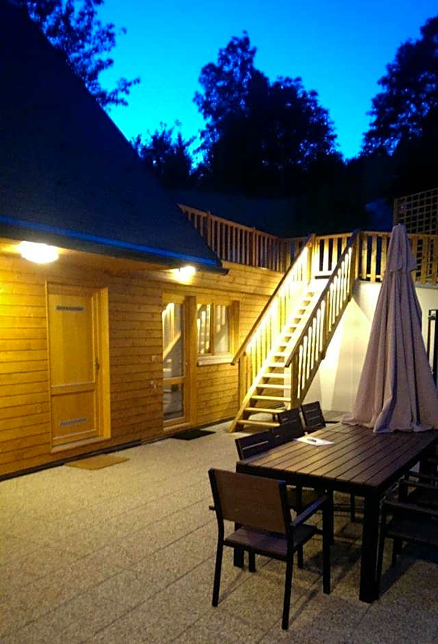 Chalets under Falcon Ridge