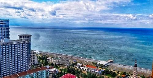 Panoramic sea view from the tower by Orbi