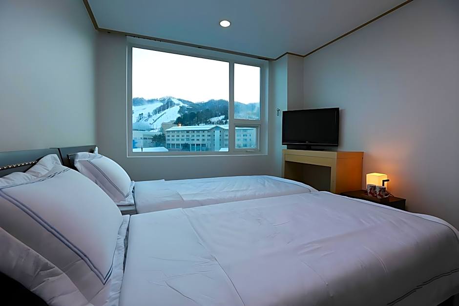 Pyeongchang the white view