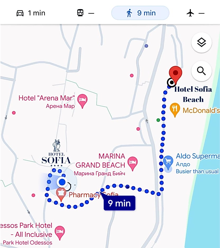 Sofia Hotel - All Inclusive & Private Beach