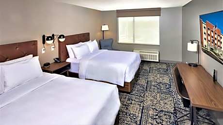 Queen Room with Two Queen Beds and Roll-in Shower - Mobility and Hearing Accessible