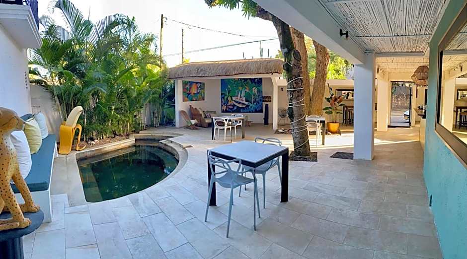 Sous le Badamier Quiet Boutique Hotel with Pool near Grand Baie