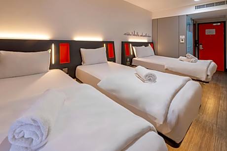 Family Quad Room with window