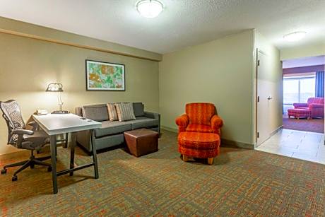 One-Bedroom King Suite with Roll-in Shower - Mobility Accessible