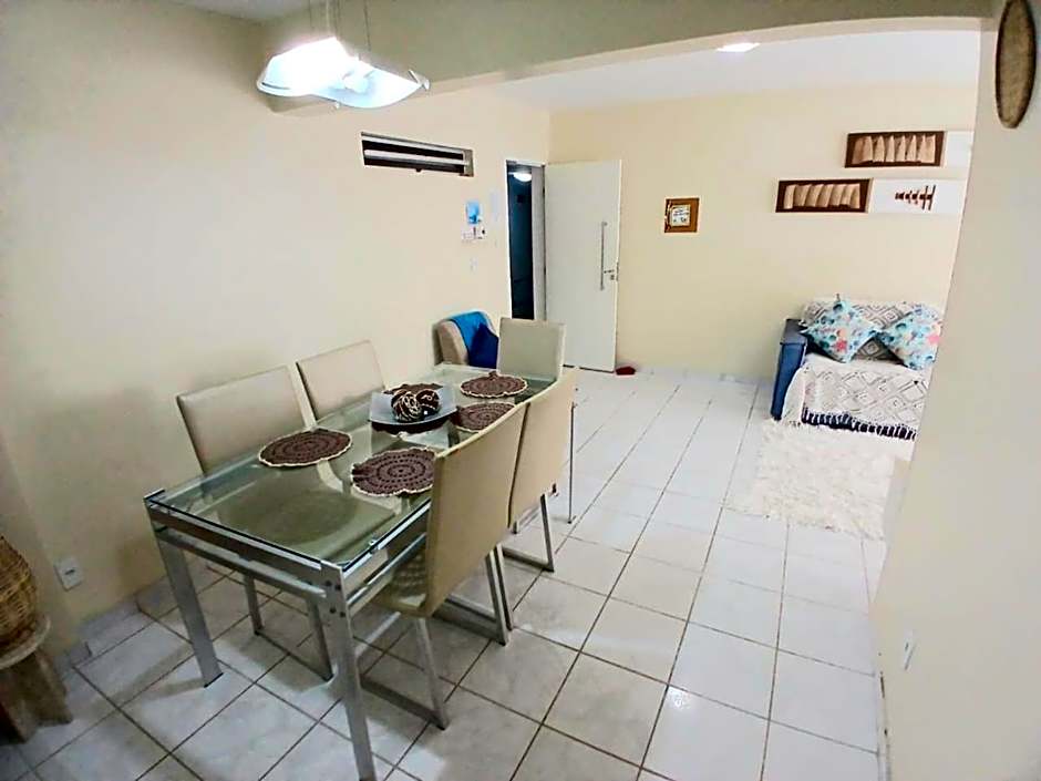 BEIRA-MAR praia pajuçara com lavadora - dois quartos - Apto 304