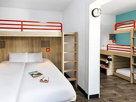 Family Room with Shared Bathroom