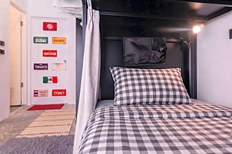 Single Bed in Female Dormitory Room