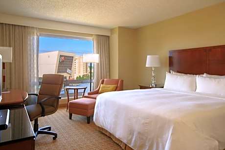 Premium Guest Room with One King Bed and Lake View