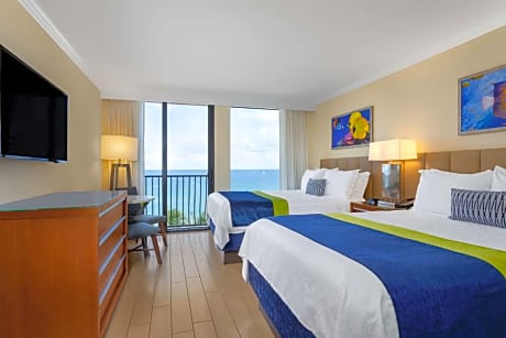 Room 2 Queen Beds (Ocean)