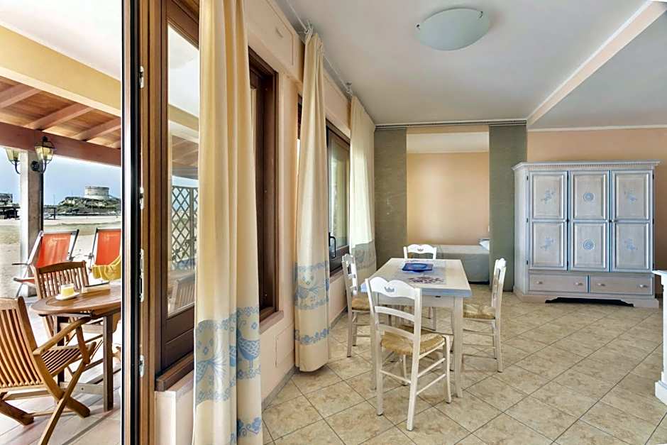 Residence with private beach in Bosa Marina just 100 meters from the sea