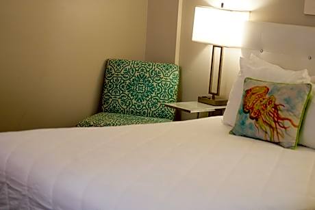 M-1 One Queen Bed Private Stairwell (Ocean View with Balcony)