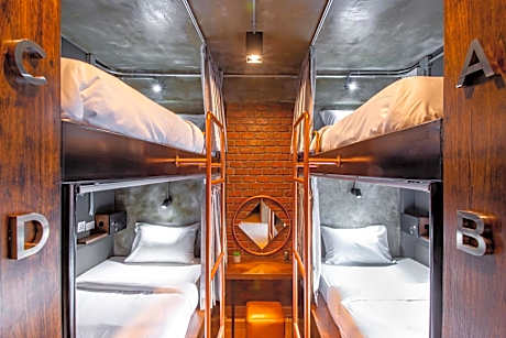 Bed in 4-Bed Female Dormitory Room