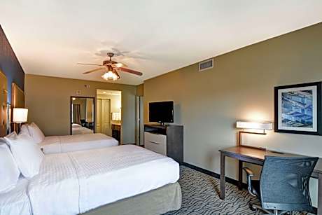 Suite with Two Queen Beds and Roll-In Shower - Mobility/Hearing Access