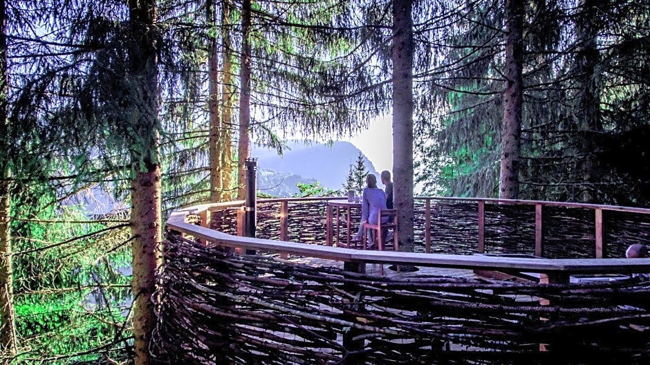 Cabane entre terre et ciel