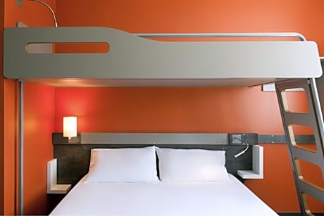 Triple Room with One Double Bed and One Bunk Bed