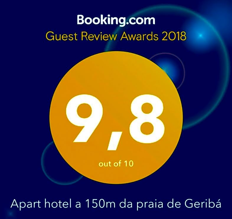 Apart hotel a 150m da praia de Geribá