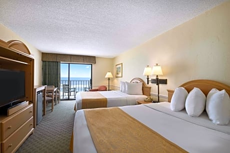 Double Room with Two Double Beds - Ocean View/Non-Smoking