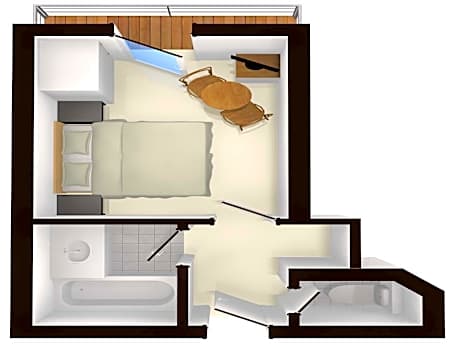 Double Room with Balcony or Terrace and Panoramic View