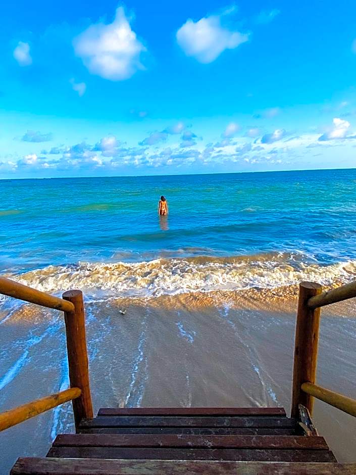 Casa Waua | PÉ NA AREIA, rooftop, borda infinita