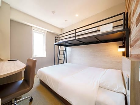 Room with Double Bed and Bunk Bed - Non-Smoking