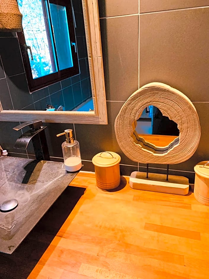 Hacienda de la Canopée avec piscine chauffée au sel