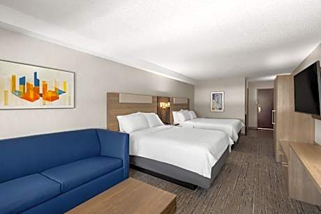 Queen Suite with Two Queen Beds and Sofa Bed