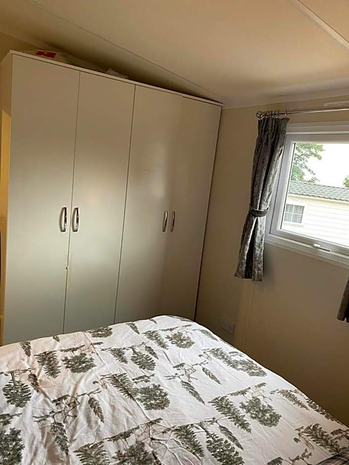 Lovely new caravan by Loch Long