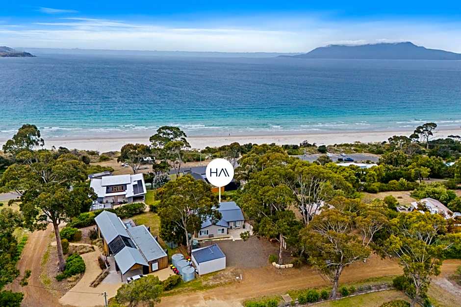 Sea views at Spring Beach Tasmanias East Coast