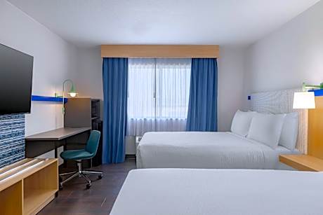 Standard Queen Room with Two Queen Beds and Walk-In Shower