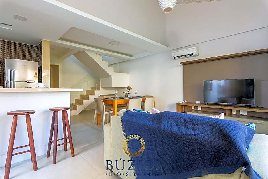 Bz48 Condomínio frente a Orla Bardot!Casa 4 suítes