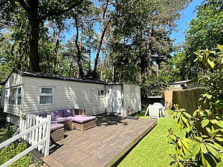 Boshuisje met sauna in Hoenderloo