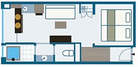 River View Deluxe Twin Room - Onsen Access Included