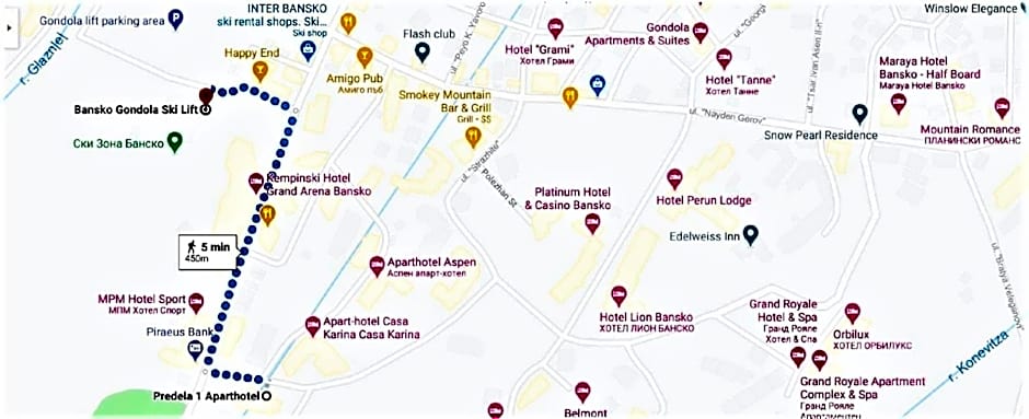 Predela 1 - Studio 10 near Bansko Ski Lift