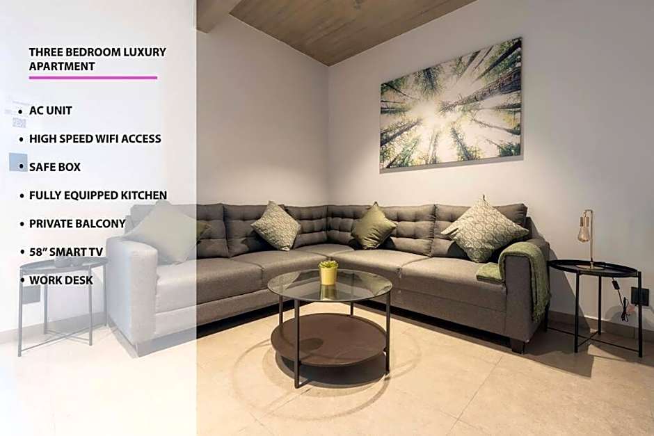 P202 Walk to Zocalo 3Bdrm 2bath Rooftop AC