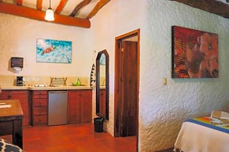Apartment 1 King bed with Sofa bed with Kitchenette and Pool View