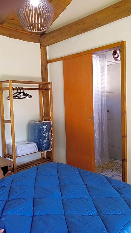 Ecocasa azul - Chalé na mata