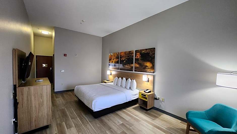 Photo 1 of 3 of 1 King Bed, Hearing/Mobility Accessible, Roll in Shower