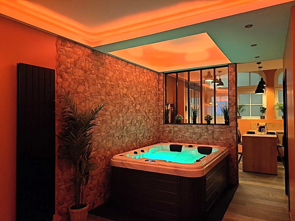 Ospaloft, meublé haut de gamme avec spa privatif