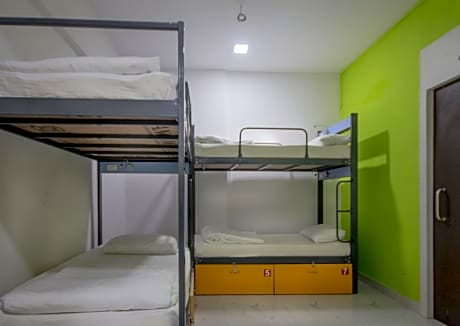 Bed in 6-Bed Female AC Dormitory Room