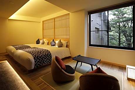Japanese-Style Luxury Room with Open-Air Bath - Non-Smoking - Shabu-Shabu Dinner Included