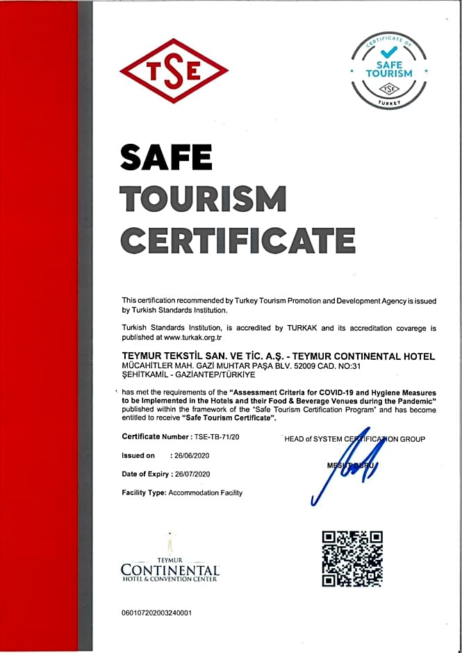 Teymur Continental Hotel