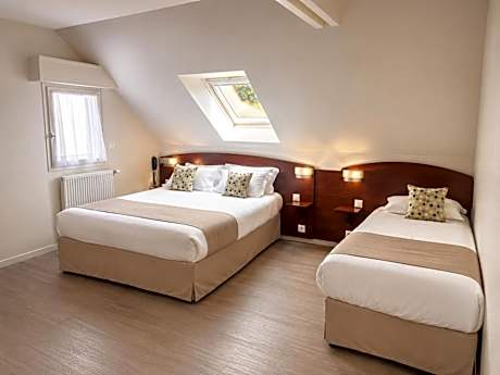 One Double Bed  One Single Bed
